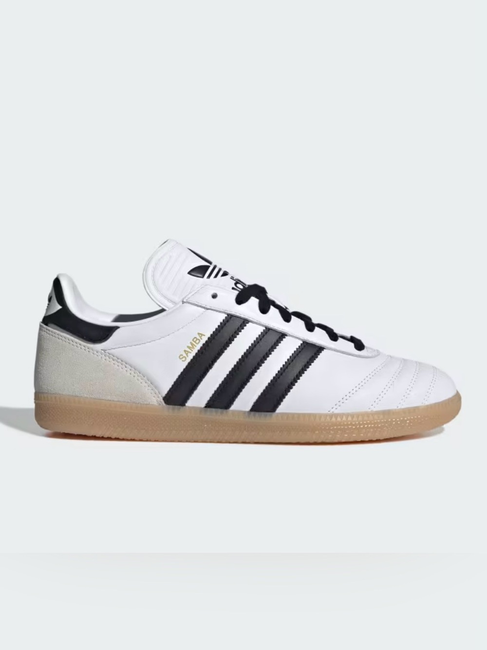 adidas Samba White Black Gum Sneakers - Picture 2 of 10